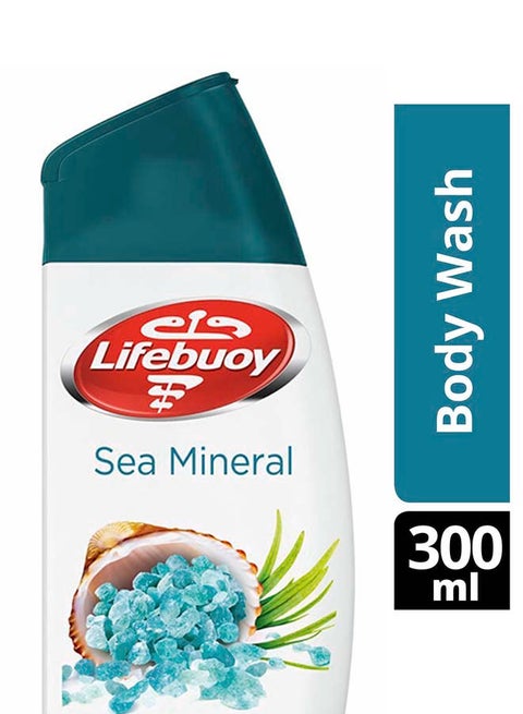 Sea Mineral Antibacterial Body Wash With Loofah 300ml