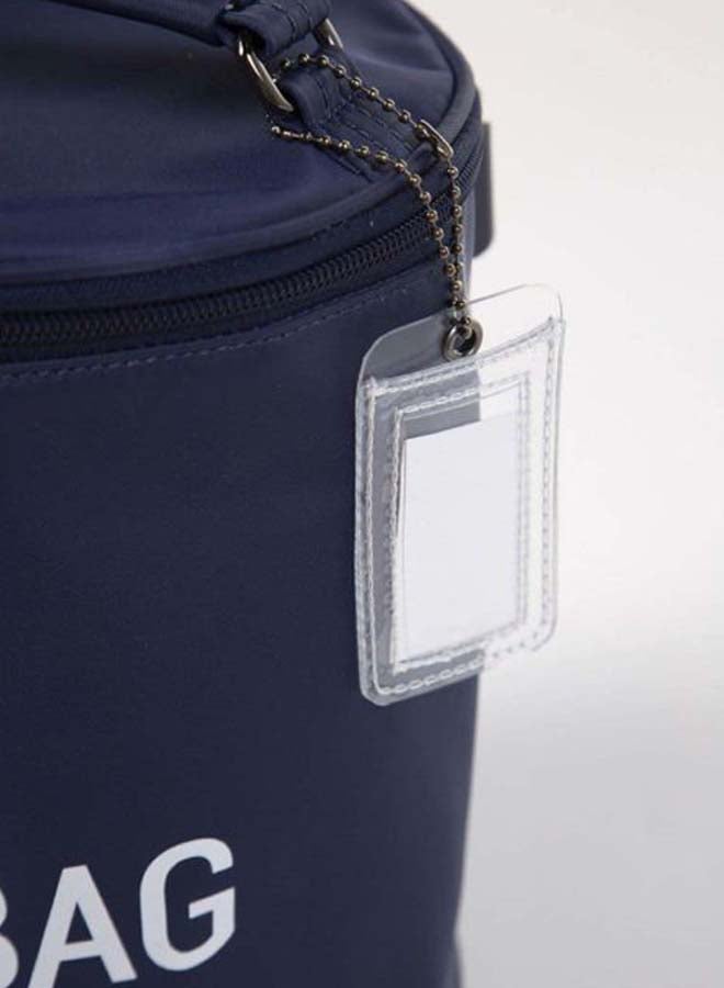 CHILDHOME Childhome Kids My Lunchbag + Insulation Aluminium Lining For Fresh Delecious Food With Handy Elastics - Navy/White  - Image 5