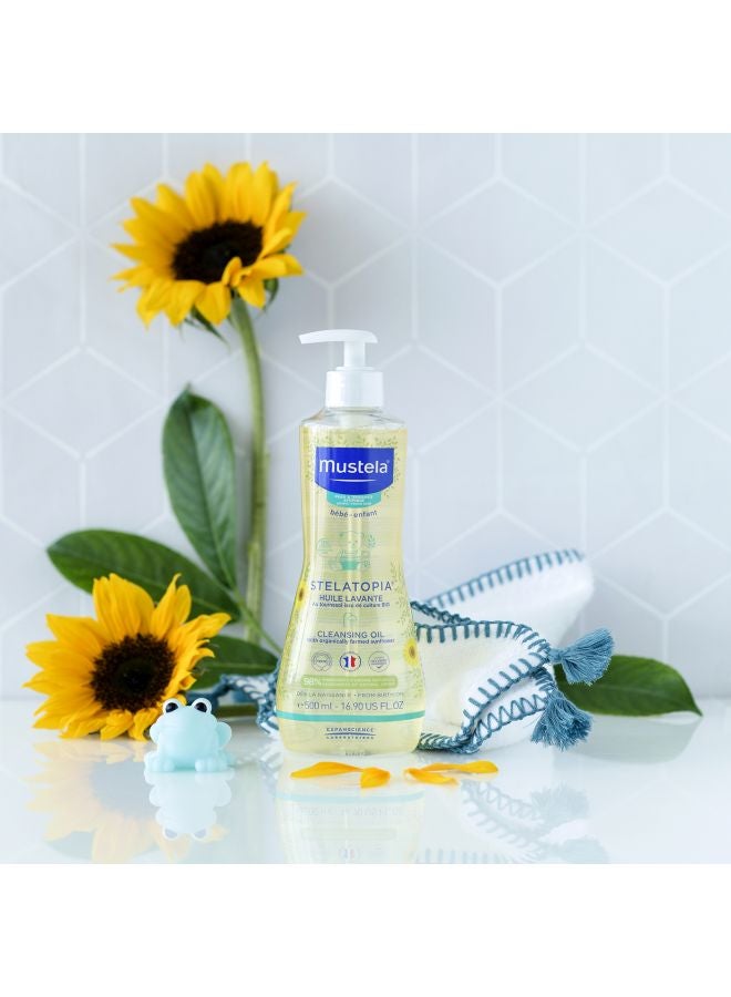 Mustela - Baby Cleansing Oil With Farmed Avocado Oil, 500ml - Image 1
