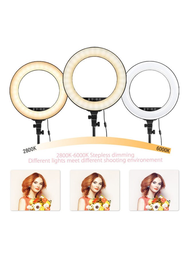 طقم مصابيح LED بتصميم حلقي الشكل متعدد الألوان - Image 1