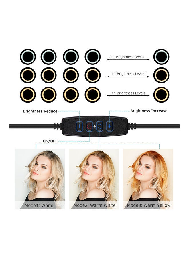 حلقة إضاءة بمصابيح LED متعدد الألوان - Image 5