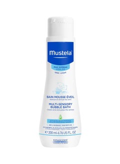 Mustela Multi-sensory Baby Bubble Bath With Farmed Avocado, Pack of 2, 200ml+200ml  - Image 3
