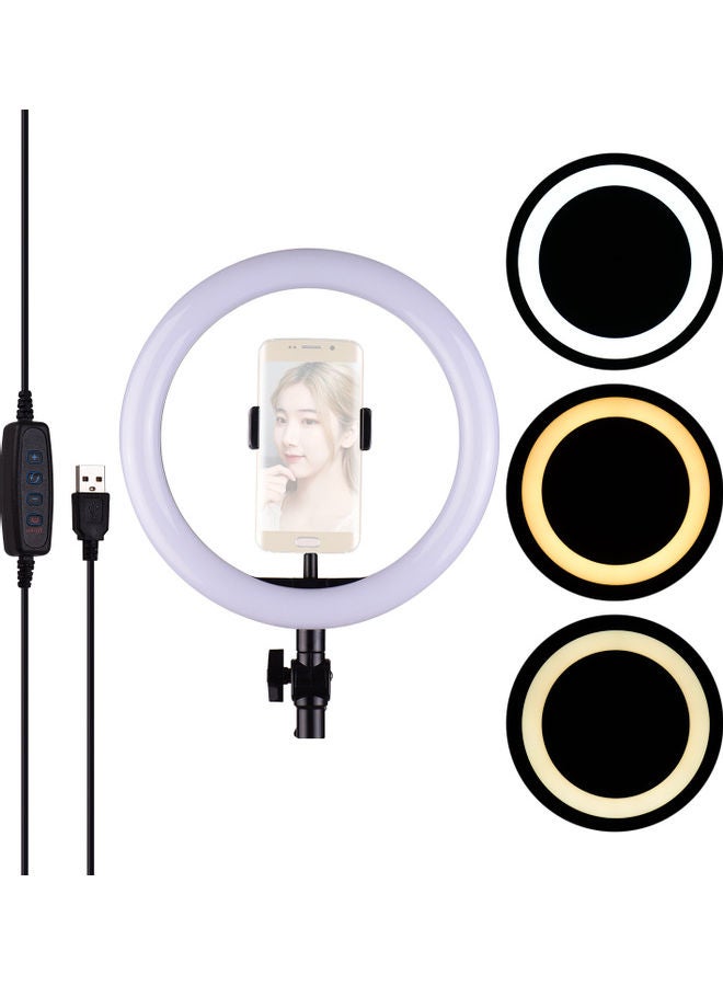 Photography LED Ring Light Set Black/White - Image 1