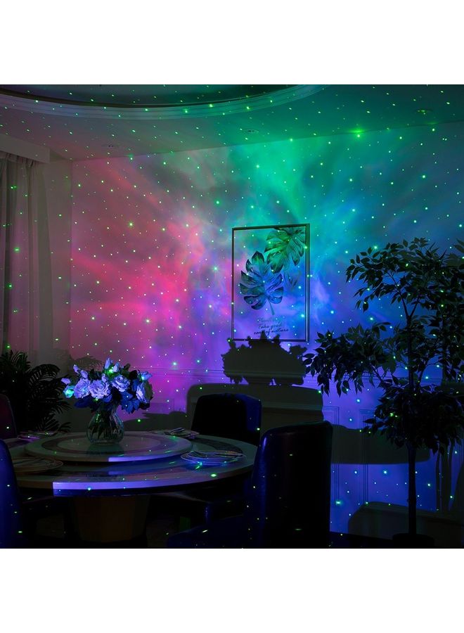 Generic - Star Night Light Galaxy Projector with LED Nebula Cloud and Remote Multicolour - Image 1