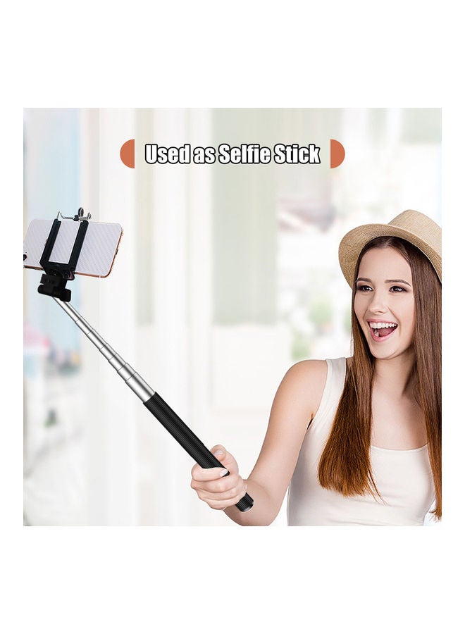 مجموعة ضوء LED حلقي للتصوير الفوتوغرافي مع حامل أسود - Image 5