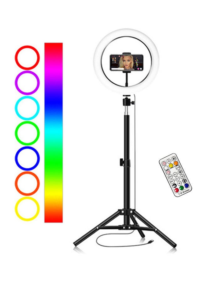 حلقة إضاءة بمصابيح LED متعدد الألوان - Image 1