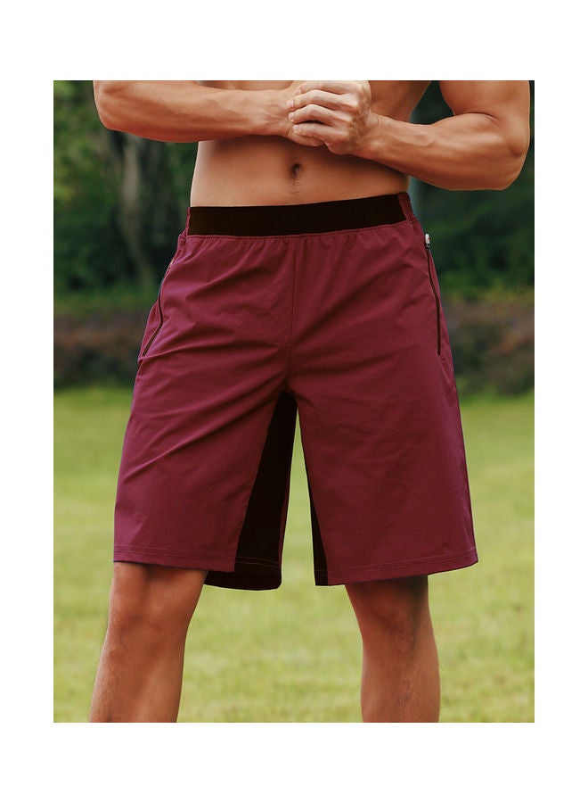 Generic Men Sports Elastic Running Gym Shorts  - Image 4