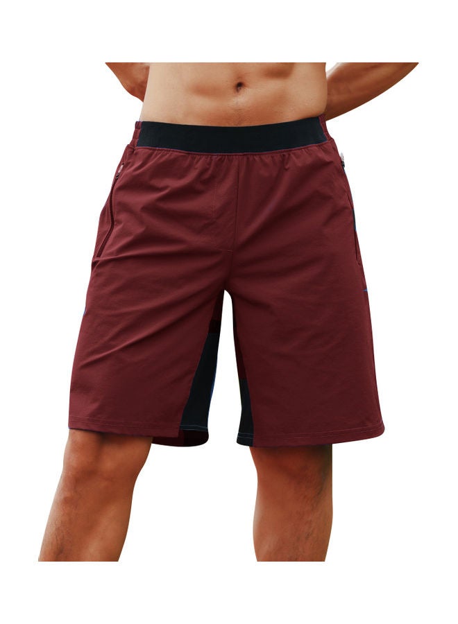 Generic Men Sports Elastic Running Gym Shorts  - Image 3