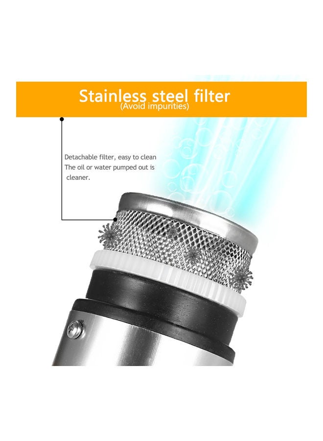 Generic - 60W DC 24V Submersible Pump Silver 20.00x11x5.5cm - Image 1