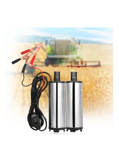 Generic 60W DC 12V Submersible Pump Silver 20.00x11x5.25cm  - Image 2