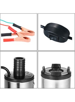 Generic 60W DC 12V Submersible Pump Silver 20.00x11x5.25cm  - Image 3