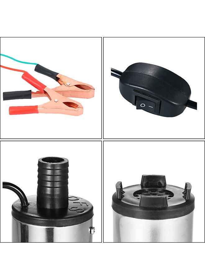 Generic 60W DC 12V Submersible Pump Silver 20.00x11x5.25cm  - Image 3