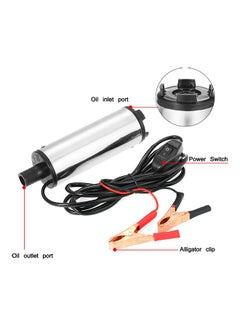 Generic 60W DC 12V Submersible Pump Silver 20.00x11x5.25cm  - Image 5