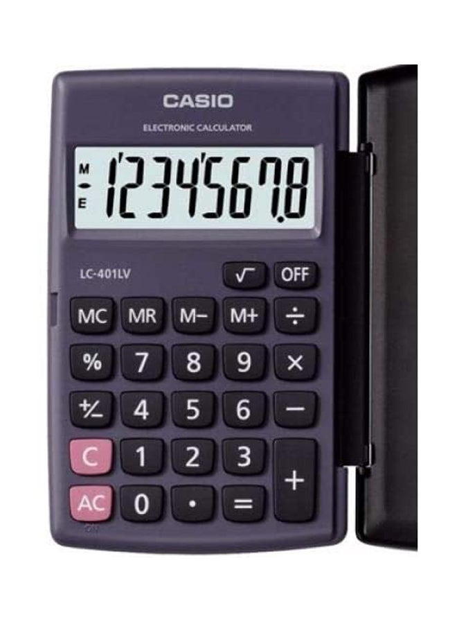 CASIO LC-401LV-BK-W-DP Portable Type Calculator Black  - Image 2