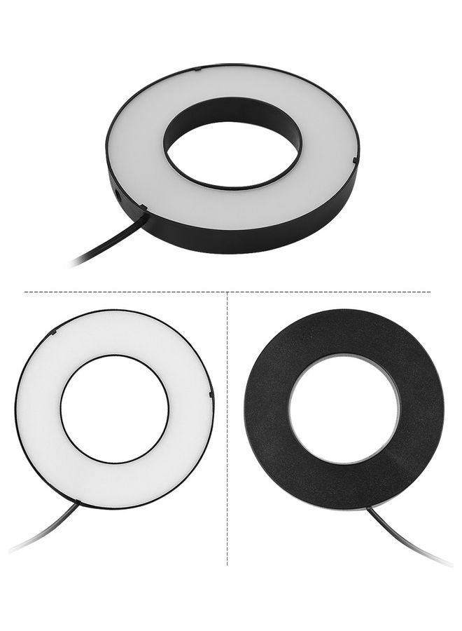 مصباح LED حلقي مع حامل صغير ثلاثي القوائم. أسود / أبيض / أحمر - Image 3