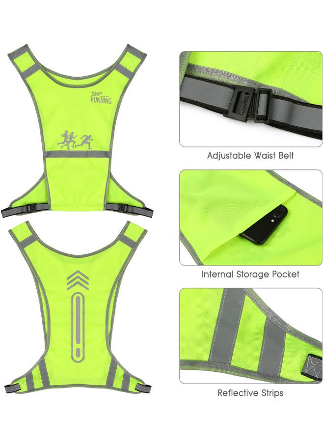 Generic - High Visibility Reflective Vest Night Safety - Image 1