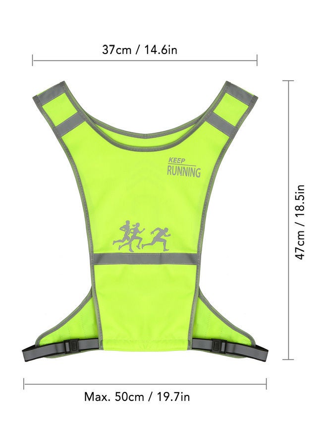 Generic - High Visibility Reflective Vest Night Safety - Image 1