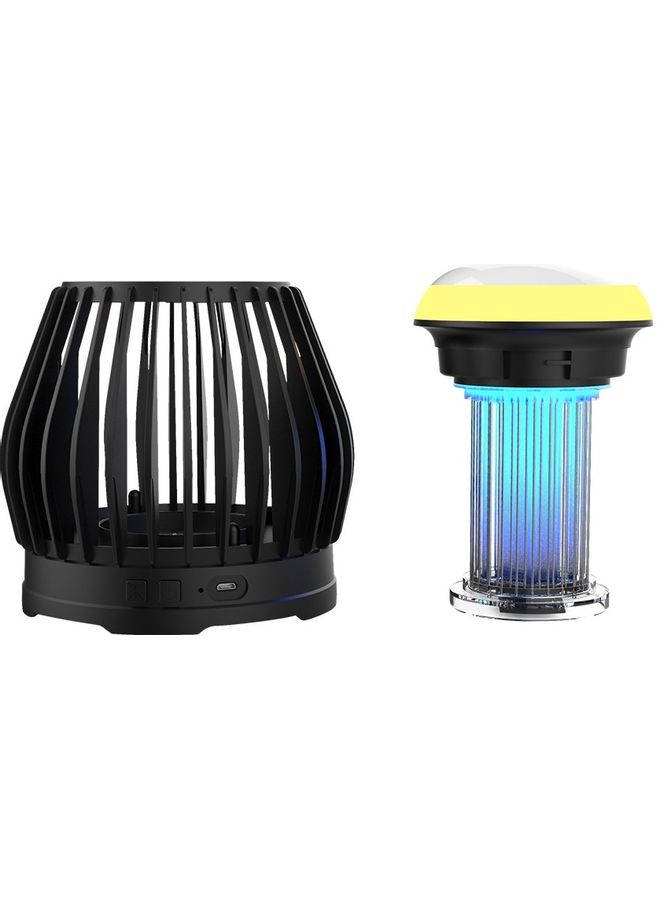 مصباح LED ليلي صغير قاتلٌ للبعوض مزود بمنفذ USB أزرق  - Image 2