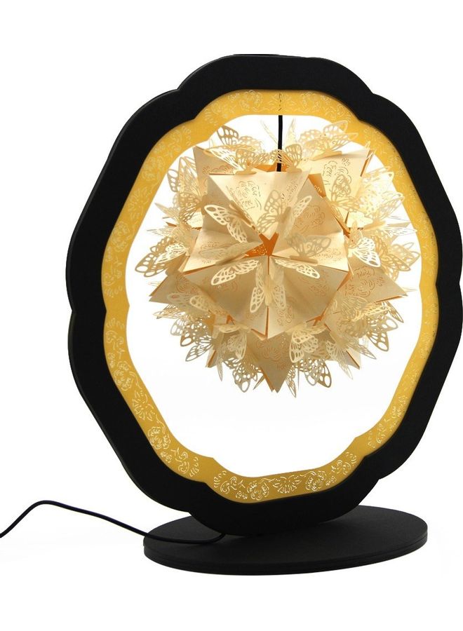 Stereoscopic Paper Carving LED Desk Lamp Warm White - Image 1
