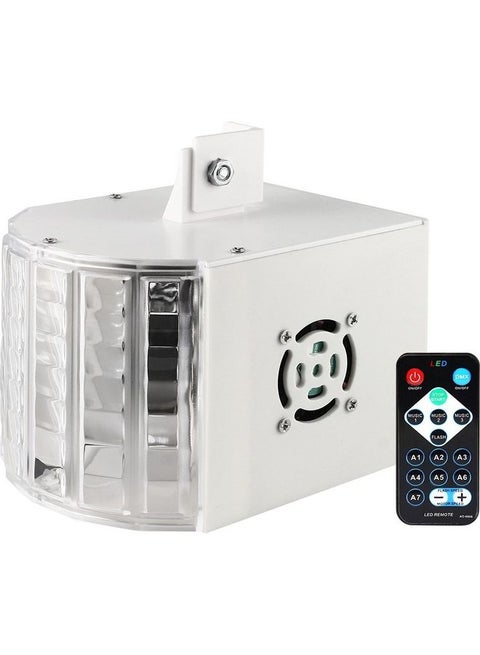 Mini Ultra-Bright Beam Light With Remote Control Multicolour