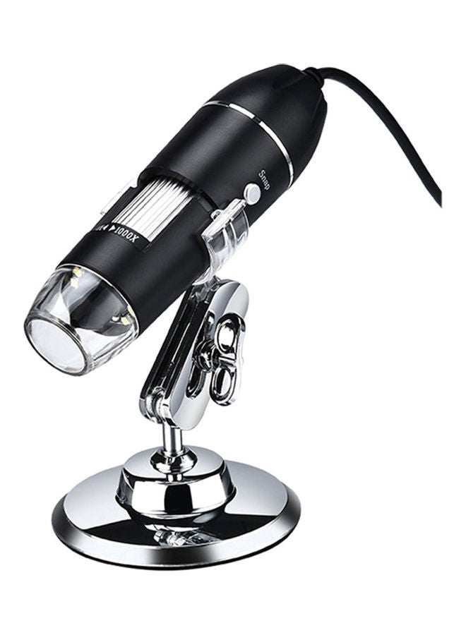 Generic - 3-In-1 Digital Microscope With 1000x Magnification Black - Image 1