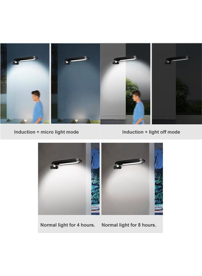 ماركة غير محددة مصباح كشاف مكون من 18 مصباح LED يعمل بالطاقة الشمسية أبيض 23.5x8.5x4.5سم  - Image 3