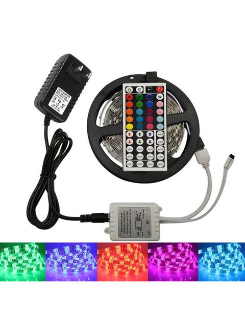 Waterproof Colour Changing LED Strip Lights with Remote Controller Multicolour 5meter