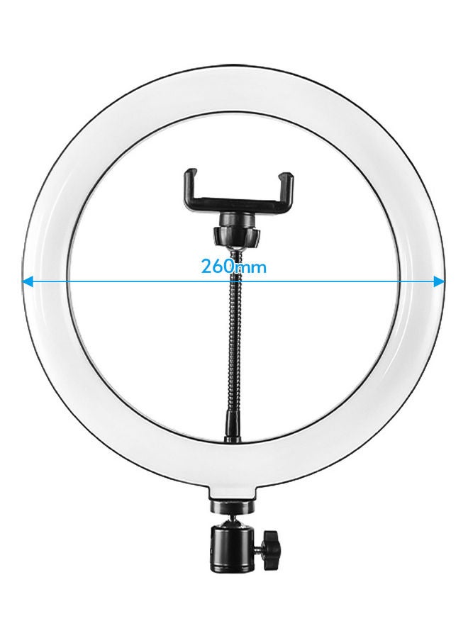 LED Ring Light With Phone Clamp Warm White - Image 2