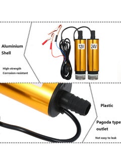 Generic 60W DC 24V Submersible Pump Gold 20.00x1x5.5cm  - Image 2