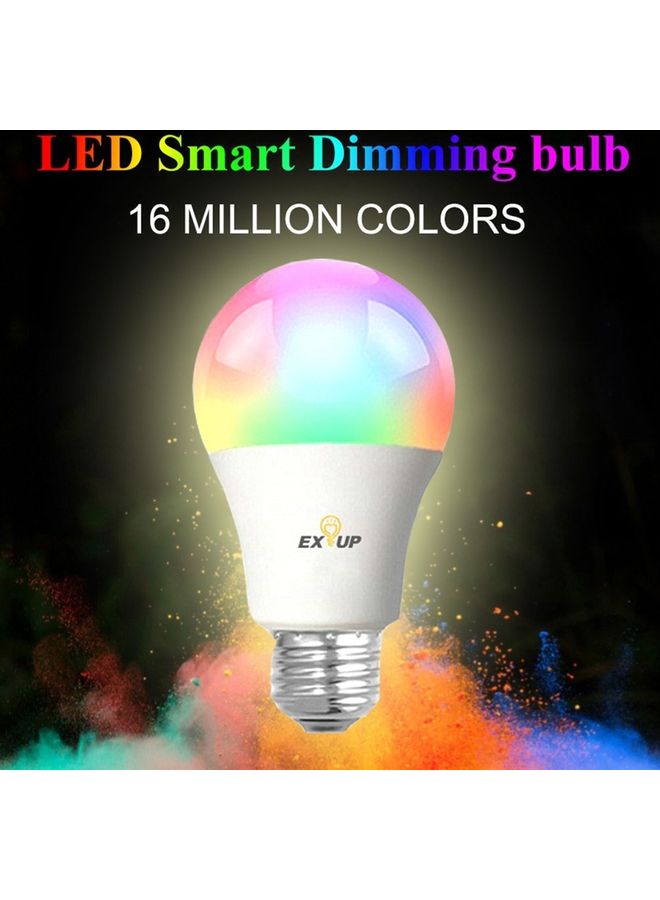 2-Pack Intelligent Wi-Fi LED Bulb with Smartphone APP and Voice Control 9W Multicolour  - Image 3