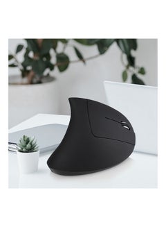 YWYT 2.4G Wireless Vertical Optical Mouse With USB Receiver Black  - Image 2