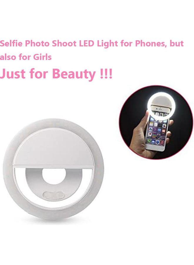 LED Selfie Ring Light White  - Image 2