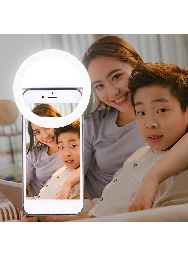 LED Selfie Ring Light White  - Image 3