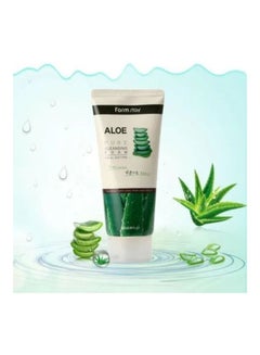 Farm Stay Aloe Pure Cleansing Foam -1 Pcs Mutlicolour 180ml  - Image 2
