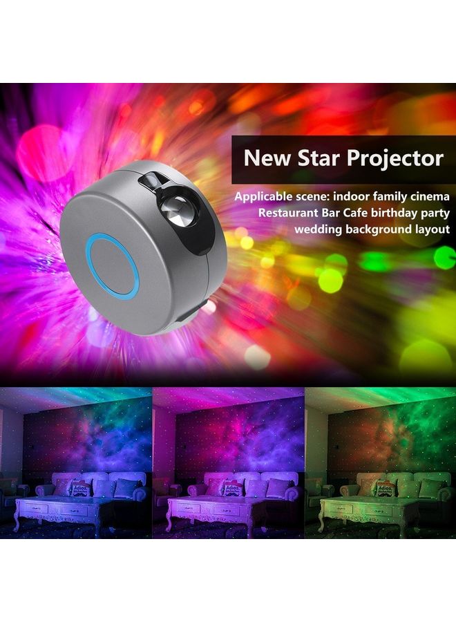Generic - Laser Starry Star Projector Rotating Night Light Multicolour - Image 1