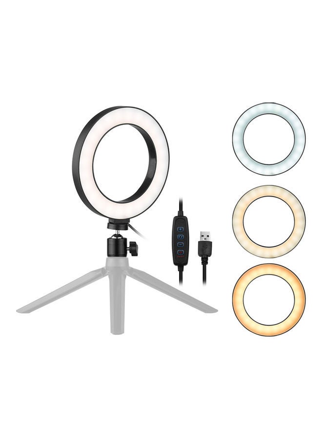 طقم مصباح مكتبي حلقي بإضاءة LED متعدد الألوان - Image 3