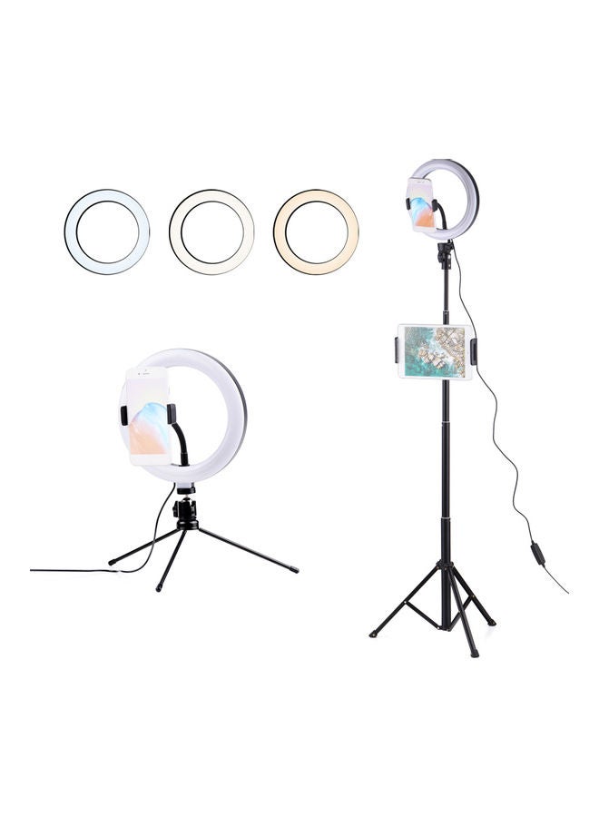 Generic - Dimmable Ring Light With Tripod Stand Multicolour - Image 1