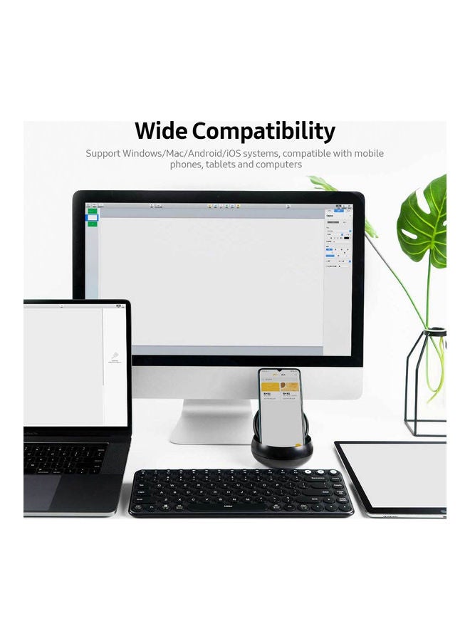 MIIIW Wireless Dual-Mode Mini Keyboard Pink - Image 2