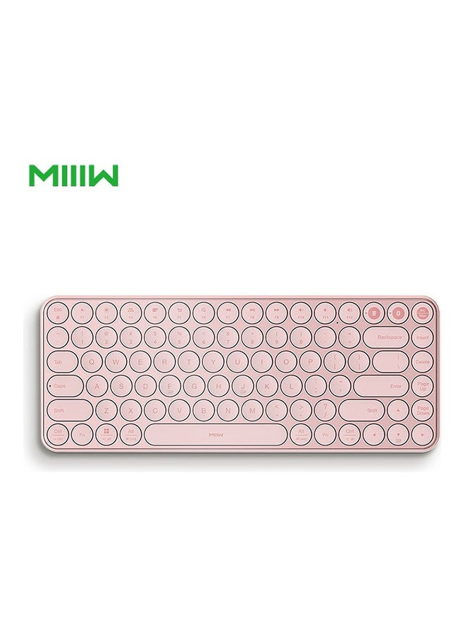 MIIIW Wireless Dual-Mode Mini Keyboard Pink - Image 3