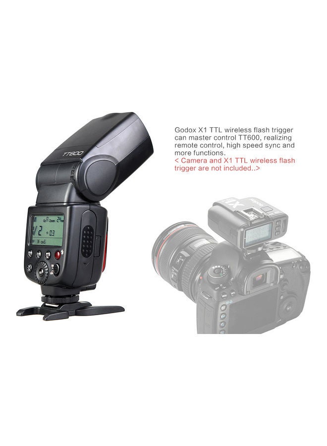 Godox TT600 Camera Flash Speedlite Black - Image 3