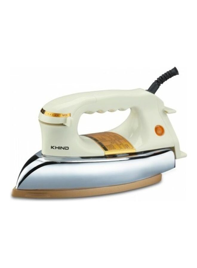 KHIND Heavy Duty Electric Dry Iron 1200.0 W EI303 Beige/Silver/Gold 
