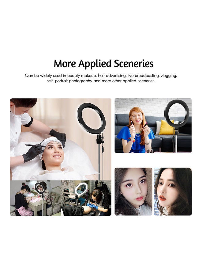 Generic - Photography LED Ring Light Set Black/White - Image 1