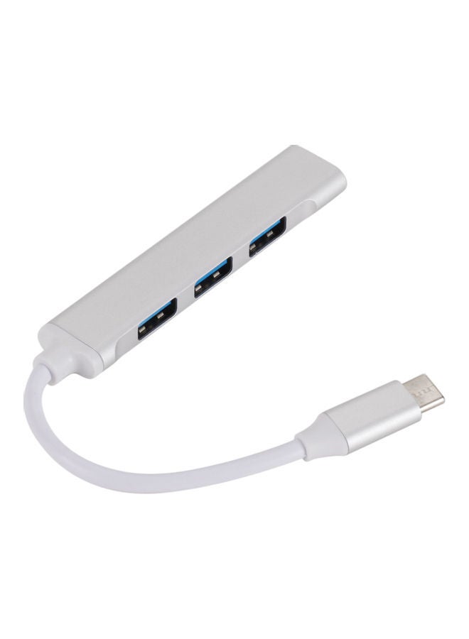 محول بيانات Type C ب4 منافذ USB 3.0 - Image 5