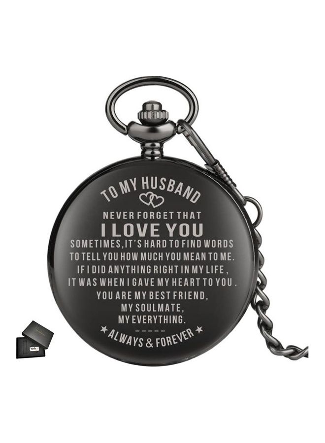 YASH - I Love You Quartz Pocket Watch - Image 1