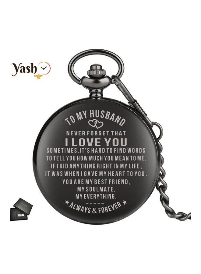 YASH - I Love You Quartz Pocket Watch - Image 1
