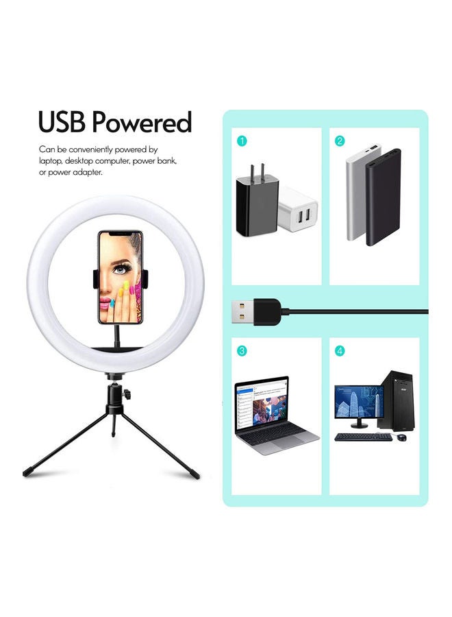 حلقة إضاءة بمصابيح LED متعدد الألوان - Image 1