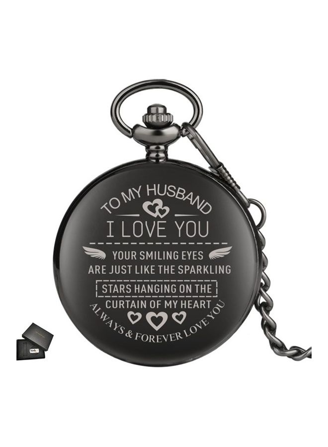 YASH - I Love You Quartz Pocket Watch - Image 1