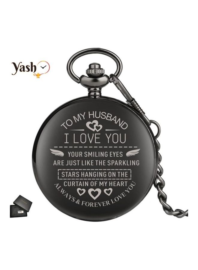 YASH - I Love You Quartz Pocket Watch - Image 1