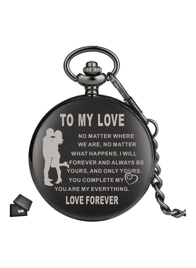 YASH - I Love You Quartz Pocket Watch - Image 1