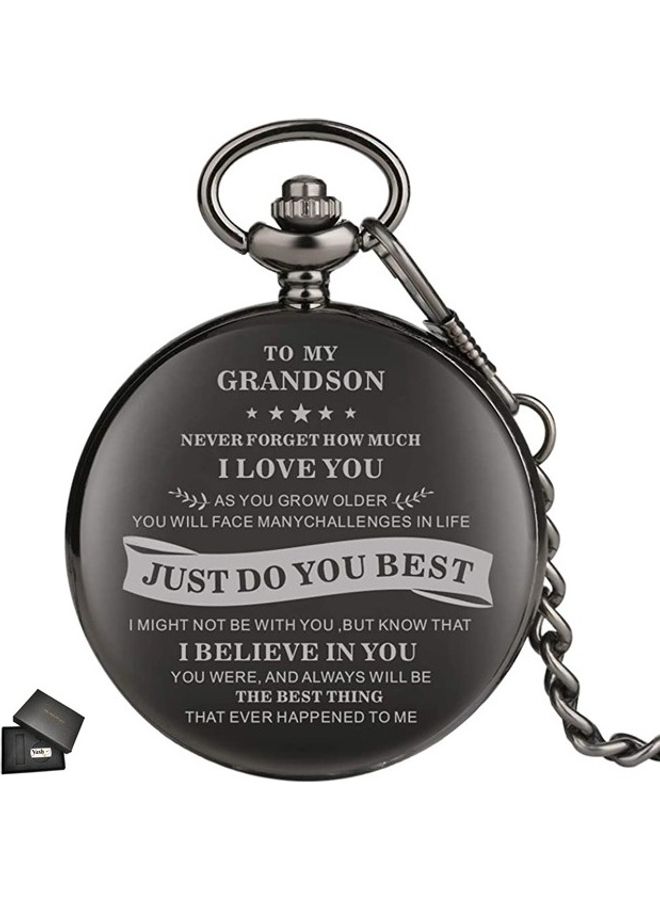 YASH - I Love You Quartz Pocket Watch - Image 1